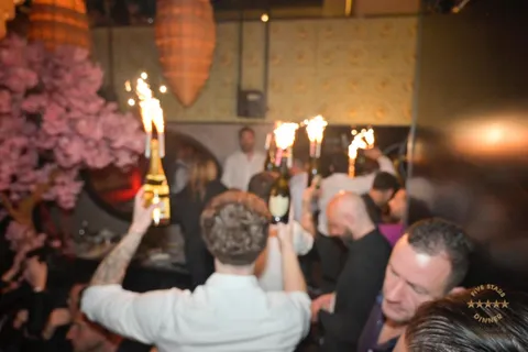 Brindisi di mezzanotte all’Hanami Restaurant