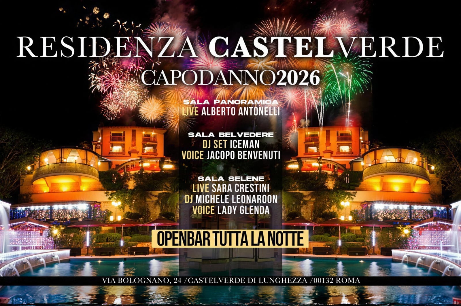Residenza Castelverde Capodanno 2027