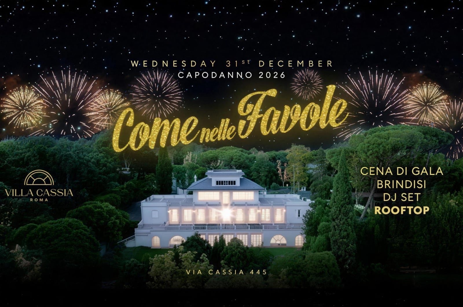 Villa Cassia Capodanno 2027